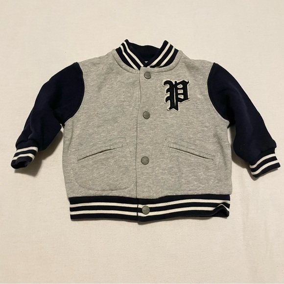 Polo Ralph Lauren Polo Bear Baby Varsity Jacket Size 6 Months - Picture 1 of 16